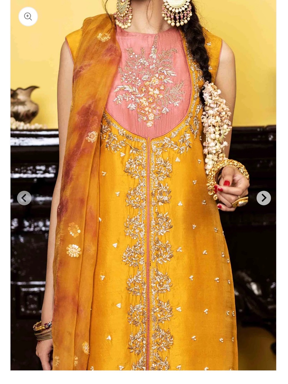 Custom Raja Salahuddin Dress - Picture 2 of 2